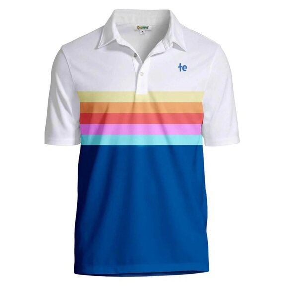 Mens Tipsy Elves Santa Fe Golf Polo - NWT - Size Medium - Picture 3 of 8